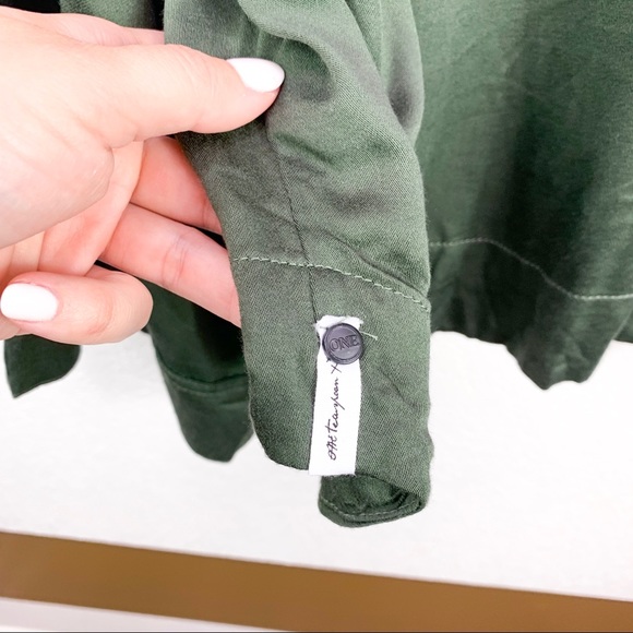 One Teaspoon The Boy Bowie Top Green - Picture 8 of 8